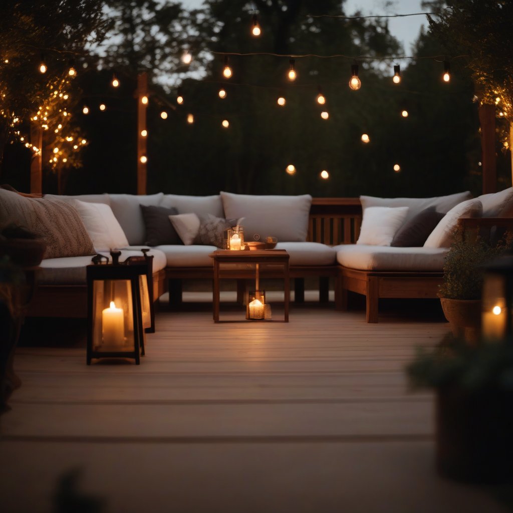 Creating a Magical Night Cloaked Deck: Essential Design Tips for a Serene Outdoor Sanctuary
