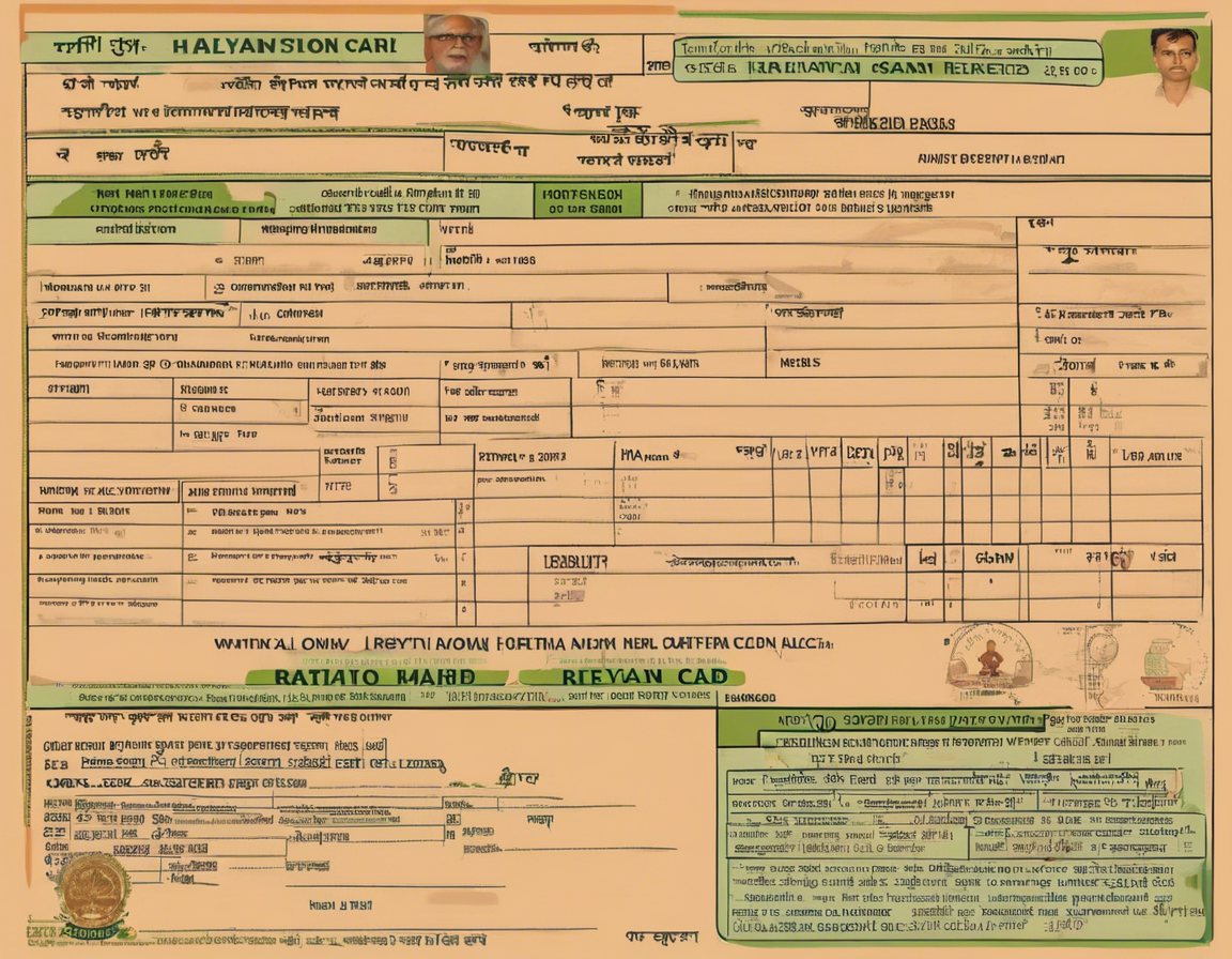 Guide to Downloading Ration Card in Haryana