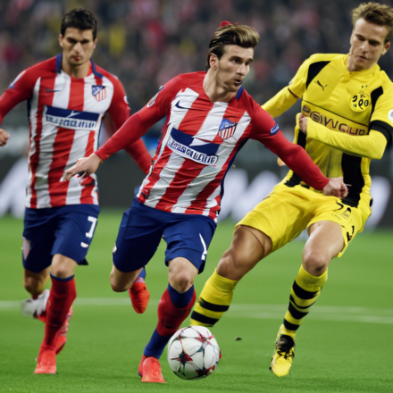 Match Highlights: Atlético Madrid Vs Borussia Dortmund Timeline